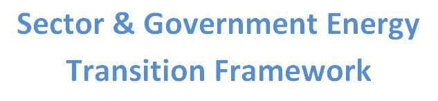 Sector & Government Energy Transition Framework